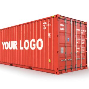 Generic container 20ft - PSD edit