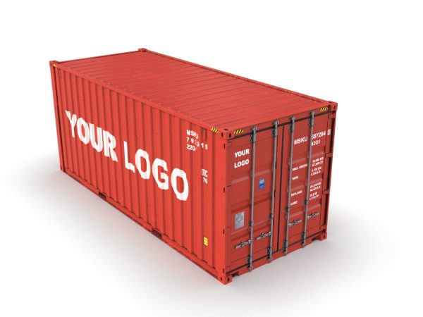 Generic container 20ft - PSD edit