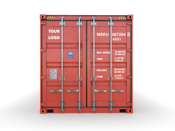 Generic container 20ft - PSD edit