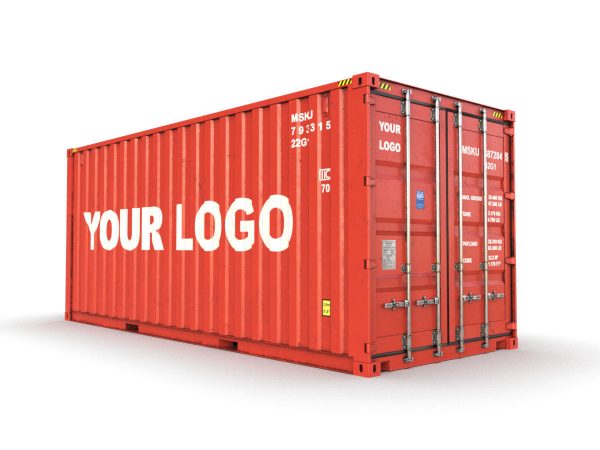 Generic container 20ft - PSD edit