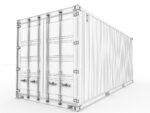Generic container 20ft - PSD edit