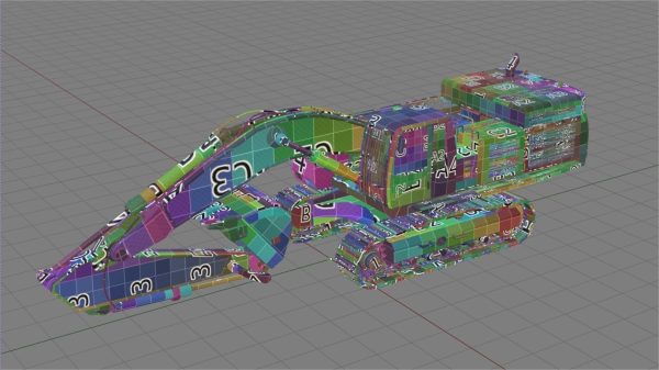 Generic Excavator 3D model