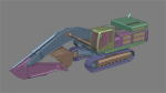 Generic Excavator 3D model