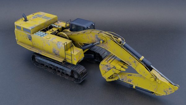 Generic Excavator 3D model