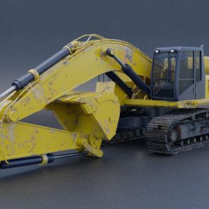 Generic Excavator 3D model
