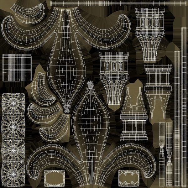 Gilded Wrought Iron Gates