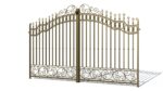 Gilded Wrought Iron Gates