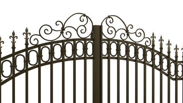 Gilded Wrought Iron Gates