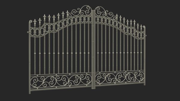 Gilded Wrought Iron Gates