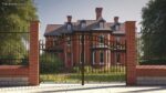 Gilded Wrought Iron Gates