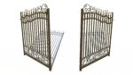 Gilded Wrought Iron Gates