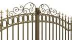 Gilded Wrought Iron Gates