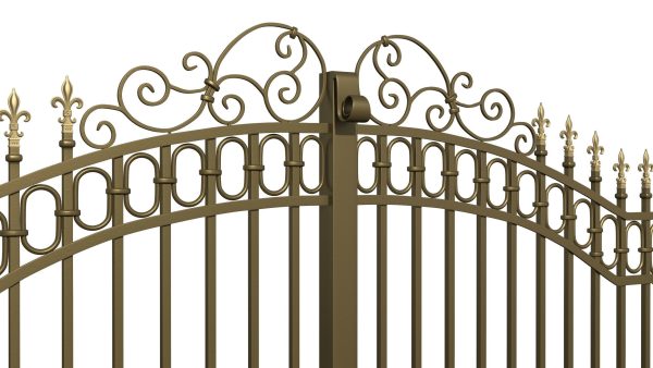 Gilded Wrought Iron Gates