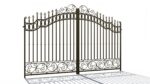 Gilded Wrought Iron Gates