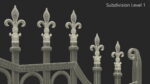Gilded Wrought Iron Gates