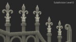 Gilded Wrought Iron Gates