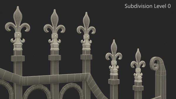 Gilded Wrought Iron Gates