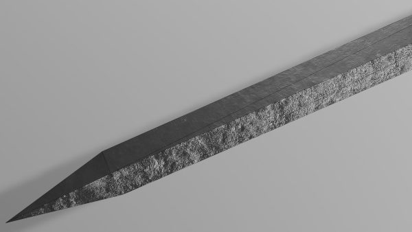 Gladius sword with Langsax handle