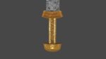 Gladius sword with Langsax handle
