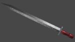 Gladius sword with Xyphos handle