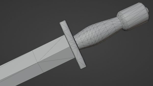 Gladius sword with Xyphos handle