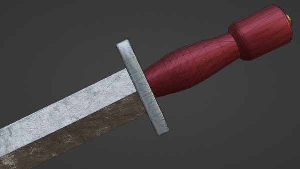 Gladius sword with Xyphos handle