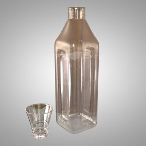 Glass and Water bottle