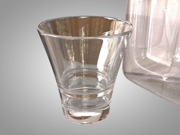 Glass and Water bottle
