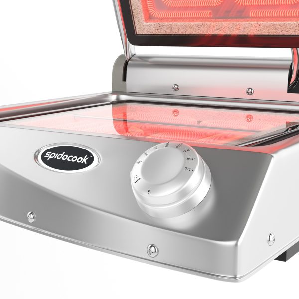 Glass ceramic contact grill Speedoglass