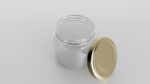 Glass jar small