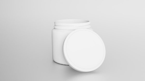 Glass jar small