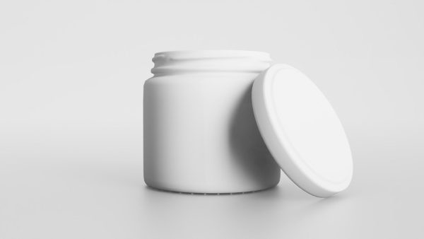 Glass jar small