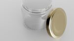 Glass jar small