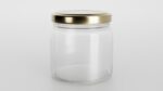 Glass jar small