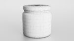 Glass jar small