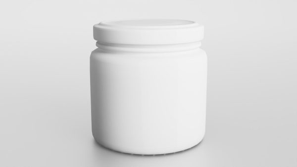 Glass jar small