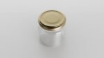 Glass jar small