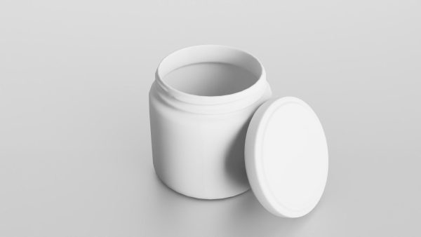 Glass jar small