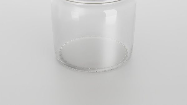 Glass jar small