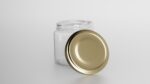Glass jar small