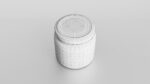 Glass jar small