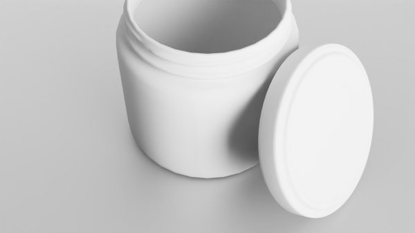 Glass jar small