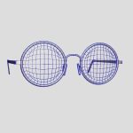Glasses 3 round