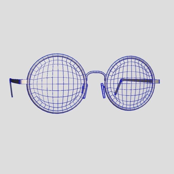 Glasses 3 round