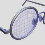 Glasses 3 round