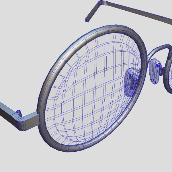 Glasses 3 round
