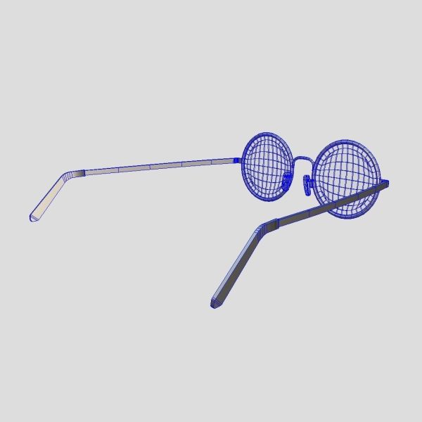 Glasses 3 round