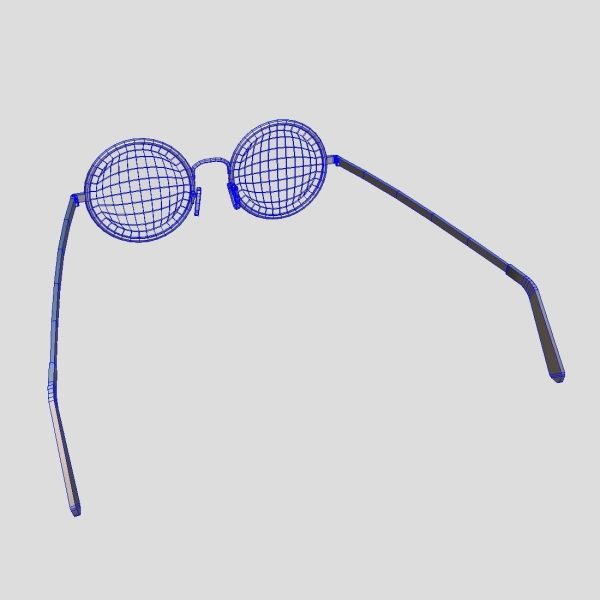 Glasses 3 round