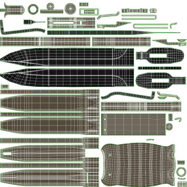 Glock FM 78 Knife Set