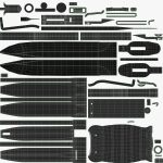 Glock FM 78 Knife Set Black